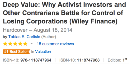 Deep Value #1 Best Seller